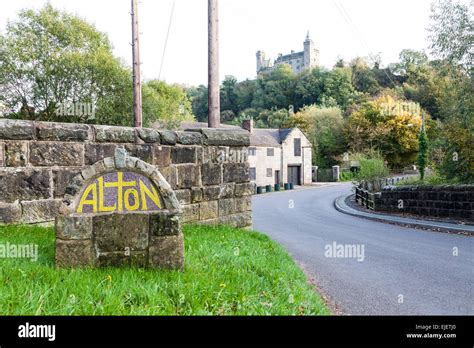 Alton castle in village alton hi-res stock photography and images - Alamy