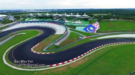 F1 Sepang International Circuit Sepang Malaysia Aerial video - YouTube