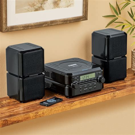 Wireless Bluetooth CD Player Microsystem with LCD Display | Collections Etc.