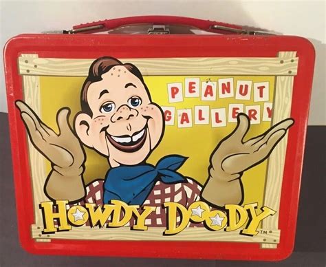 2002 Howdy Doody Peanut Gallery Metal Lunchbox Collectible - Etsy