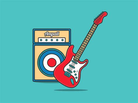 Animated Interactive Guitar And Amp 🎸 by Josh Ellis on Dribbble