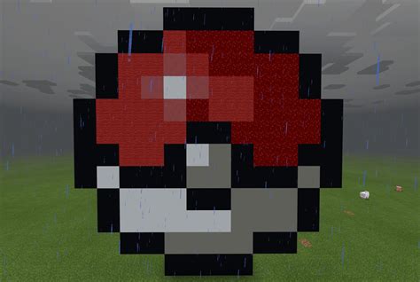 Pokeball Minecraft Pixel Art Pixel Art Templates Minecraft Pixel Art ...