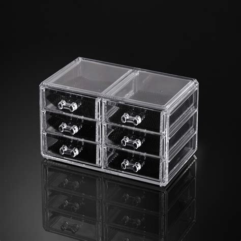 acrylic office organizer, clear acrylic desk organizer - Anscow Display