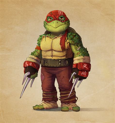 ArtStation - TMNT - Raphael