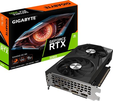 Placa De Video Nvidia Geforce Gigabyte RTX 3060 Gaming 8GB OC GV ...