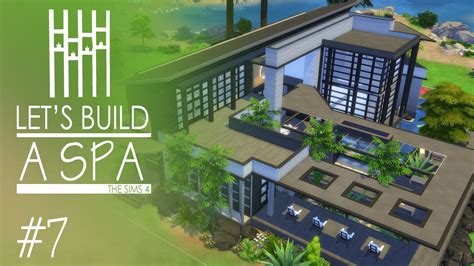 The Sims 4 - Let's Build a spa - Final - YouTube