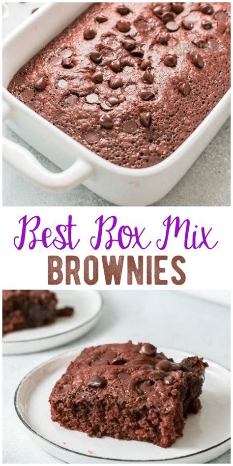 Box Brownie Recipe - How to Make Boxed Brownie Mix Better! ~ Simple Sweet Recipes