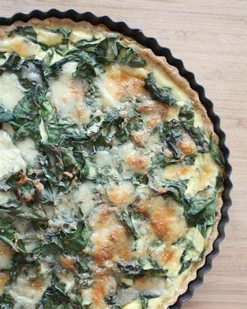 Tonight's Dinner: Spring greens and Comte cheese quiche recipe