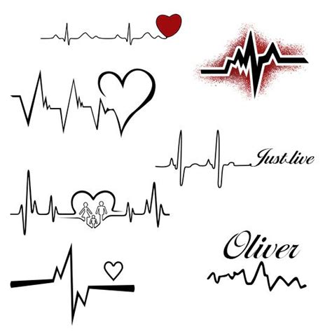 8 Heartbeat Tattoo Designs That are Worth Trying | Heartbeat tattoo, Heartbeat tattoo design ...