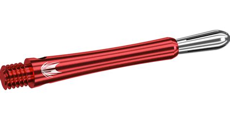 Grip Style Aluminium Shaft Red | Target Darts