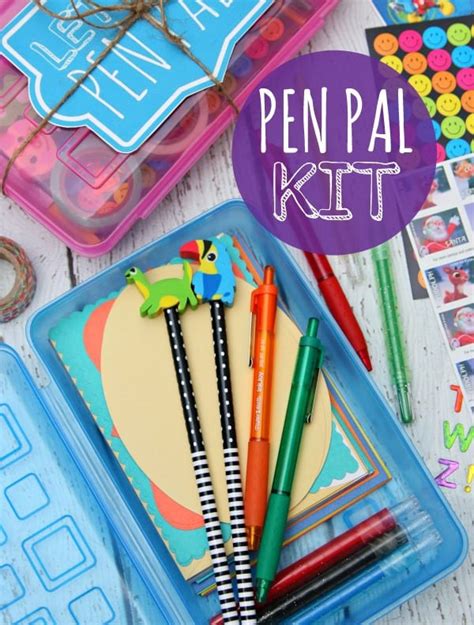 Let's Be Pen Pals - Pen Pal Kit Gift Idea