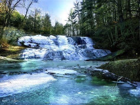 Moravian Falls Frozen - Jan 2018 Photograph by Terry McLain