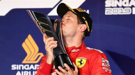 Sebastian Vettel ends win drought with victory in Singapore - other sports - Hindustan Times