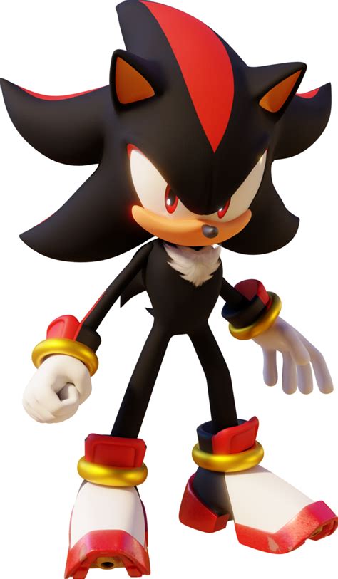 an image of a cartoon character with red and black hair, in the style of sonic