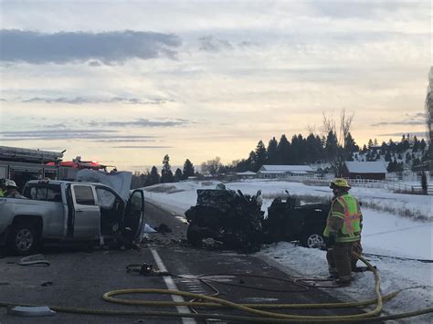 UPDATE: Three dead in Highway 93 crash | News | montanarightnow.com