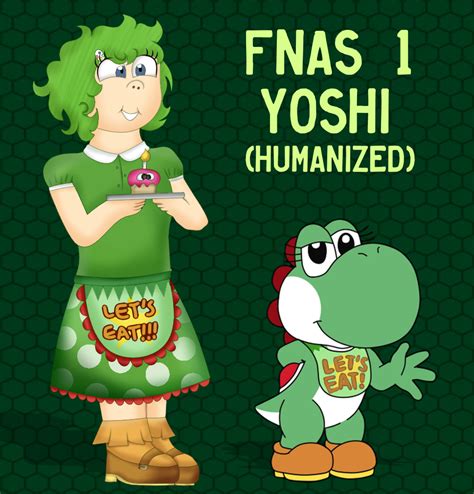 FNAS 1 Yoshi (Humanized) by MarcosVargas on DeviantArt