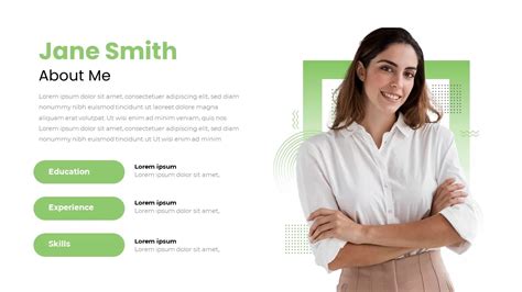 About Me Powerpoint Template Self Introduction Powerpoint Slide Sites ...