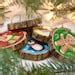 Hand Painted Wood Christmas Ornaments Wood Slice Ornaments Christmas ...