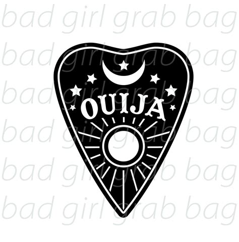 Ouija Planchette SVG Files for Cricut, Silhouette, Vinyl, HTV - Etsy