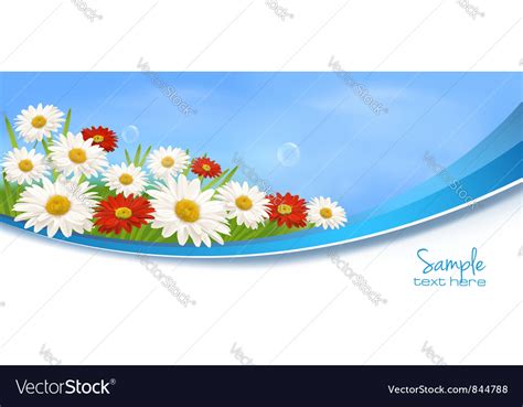 Nature banner Royalty Free Vector Image - VectorStock