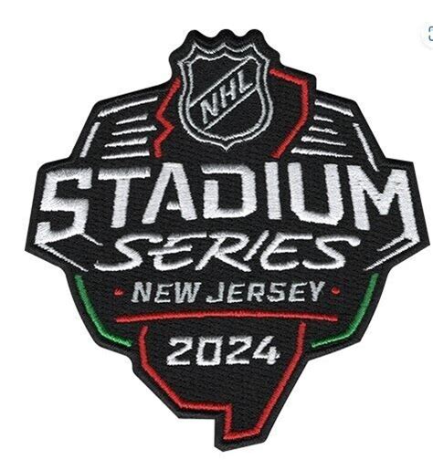 2024 STADIUM SERIES PATCH PHILADELPHIA FLYERS N.J. DEVILS N.Y. RANGERS ...