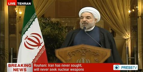 Rouhani says Iran's nuclear 'rights' sealed by deal | The Times of Israel