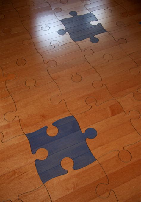 Puzzle Floor | Hardwood Puzzle Floor