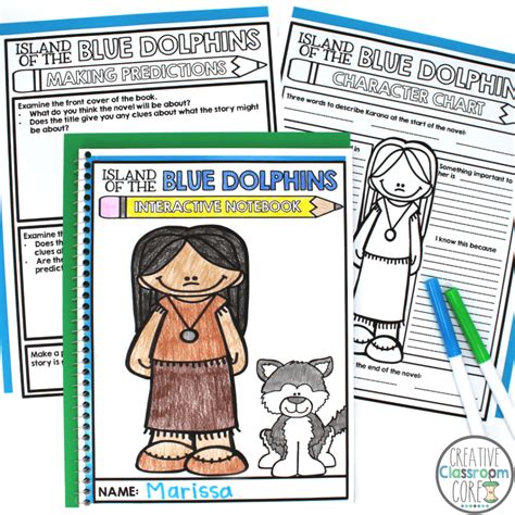 Island of the Blue Dolphins Novel Study Activities - Creative Classroom ...