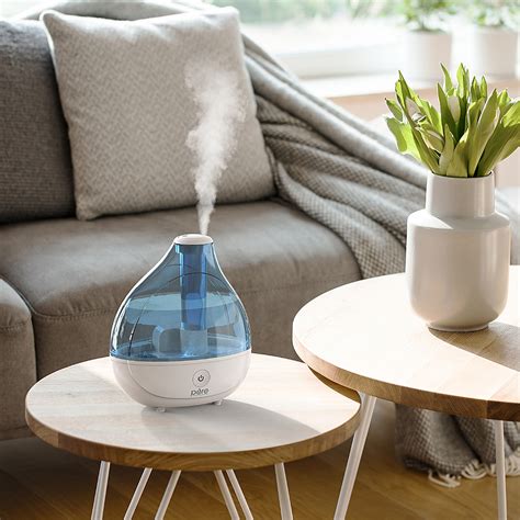 Pure Enrichment 1.5L Tank Humidifier and Night Light White PEHUMIDIF-RT ...