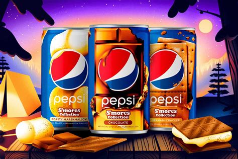 Pepsi Releases Trio of S'mores Ingredients Flavors