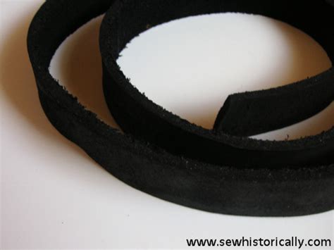 How To Dye Leather Black Naturally - Sew Historically