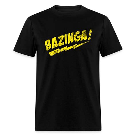 Vintage BAZINGA T-Shirt Sheldon Cooper T-Shirt T-Shirt | BAZINGA! - BIG ...