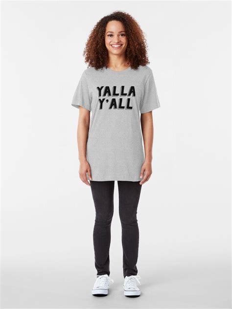 "YALLA Y’ALL" T-shirt by MadEDesigns | Redbubble | T shirt, Fishing t ...