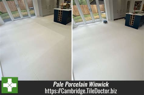 Removing Grout Haze from Porcelain Tiles with Tile Doctor Grout Clean ...