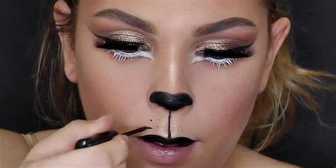 Lion Halloween Makeup Tutorial - Easy Halloween Makeup Ideas for 2019