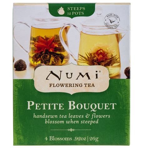 Numi Petite Bouquet Flowering Tea in 2021 | Numi tea, Numi organic tea, Flower tea