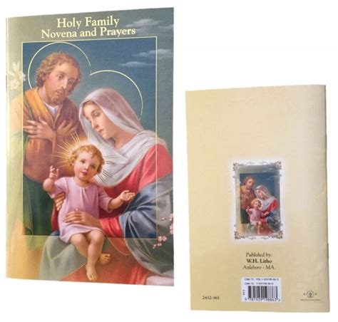 Holy Family Novena Prayer Pamphlet - Pack of 10