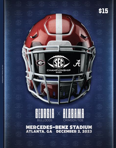 2023 SEC Football Championship Game Program – LEARFIELD Publications Store