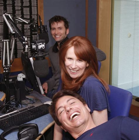 PHOTOS: David Tennant, Catherine Tate & John Barrowman in The Capital Radio Studios # ...