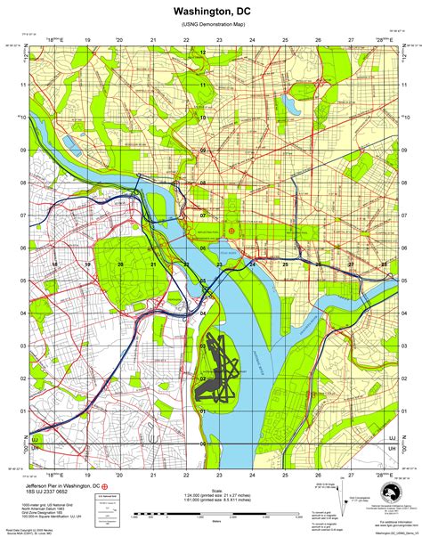 Us Grid Map