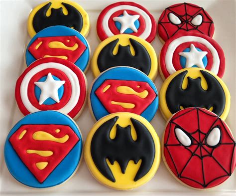 The Deepe Family: Super Hero Cookies | Superhero cookies, Birthday cookies, Sugar cookies decorated