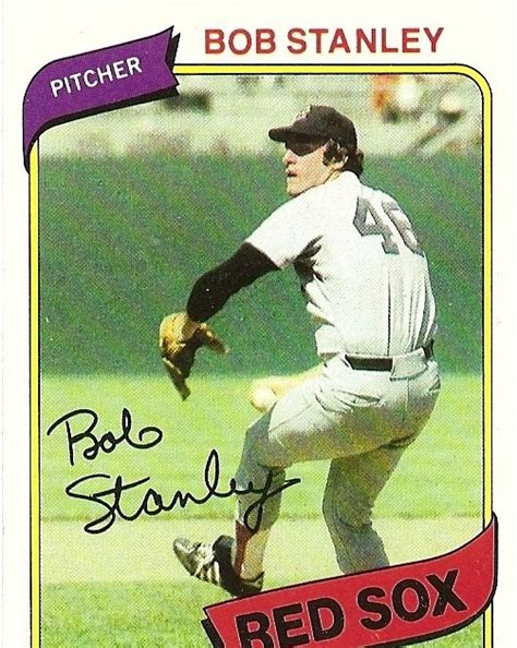 1980 Topps Baseball: #63 Bob Stanley