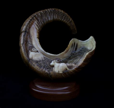 Horn Carvings by Ben Firth