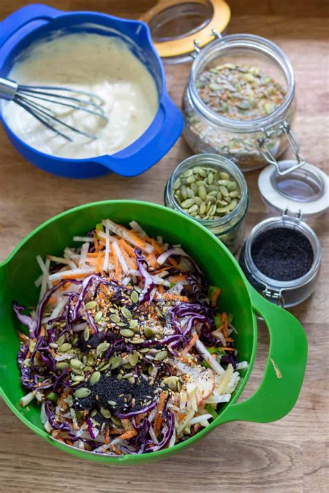 Kohlrabi Slaw - Veggie Desserts