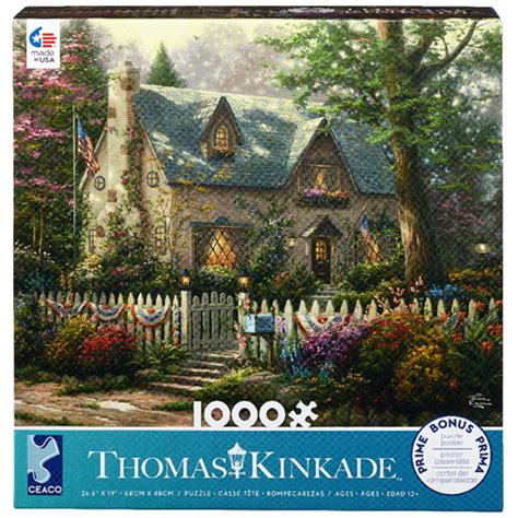 Thomas Kinkade 1000 Piece Puzzle Assortment: Images of Thomas Kinkade ...