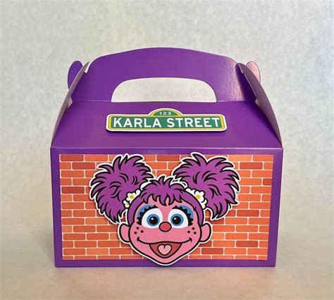 Sesame Street Party Favors Treat Boxes Set of 6 Birthday - Etsy