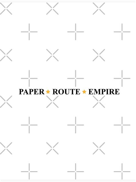 "Paper Route Empire" Poster by SpicySweetChili | Redbubble