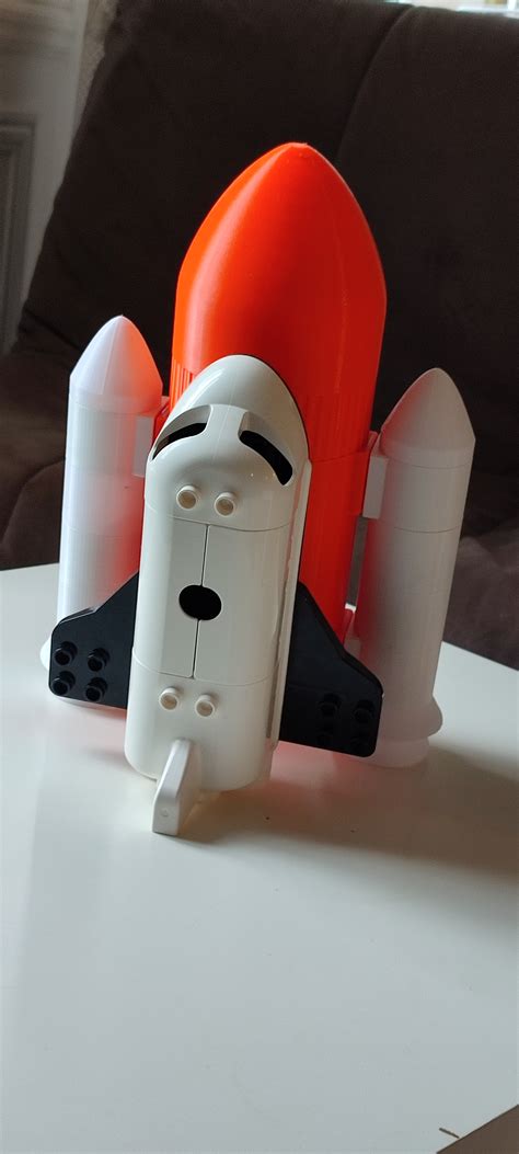 Duplo space shuttle external tank and SRBs by mathers | Download free STL model | Printables.com