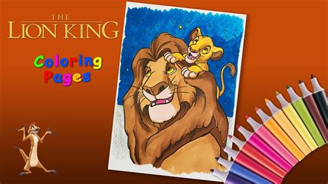 Lion King Coloring Pages - YouTube - Coloring Library