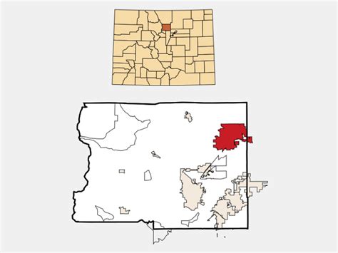 Longmont, CO - Geographic Facts & Maps - MapSof.net